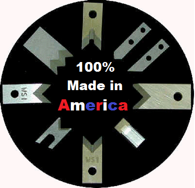 Made in America Wire Cutting and Wire Stripping Blades